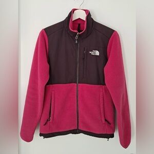 The North Face Fleece Jacket In Cyber Berry Pink Size XS New